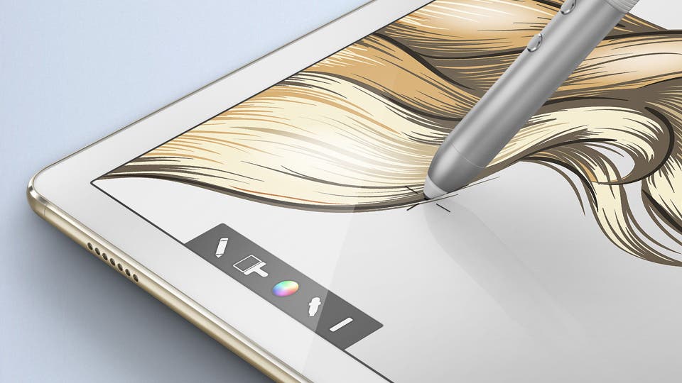 薄さ約6.9mm、重さ640gと超スリムで軽量でもパワフルに