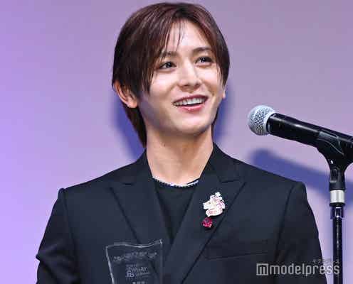 Hey! Say! JUMP山田涼介「ジュエリーベストドレッサー賞」受賞で5500万円超えダイヤモンドまとう「頑張っていつか買いたいですね」と照れ笑い