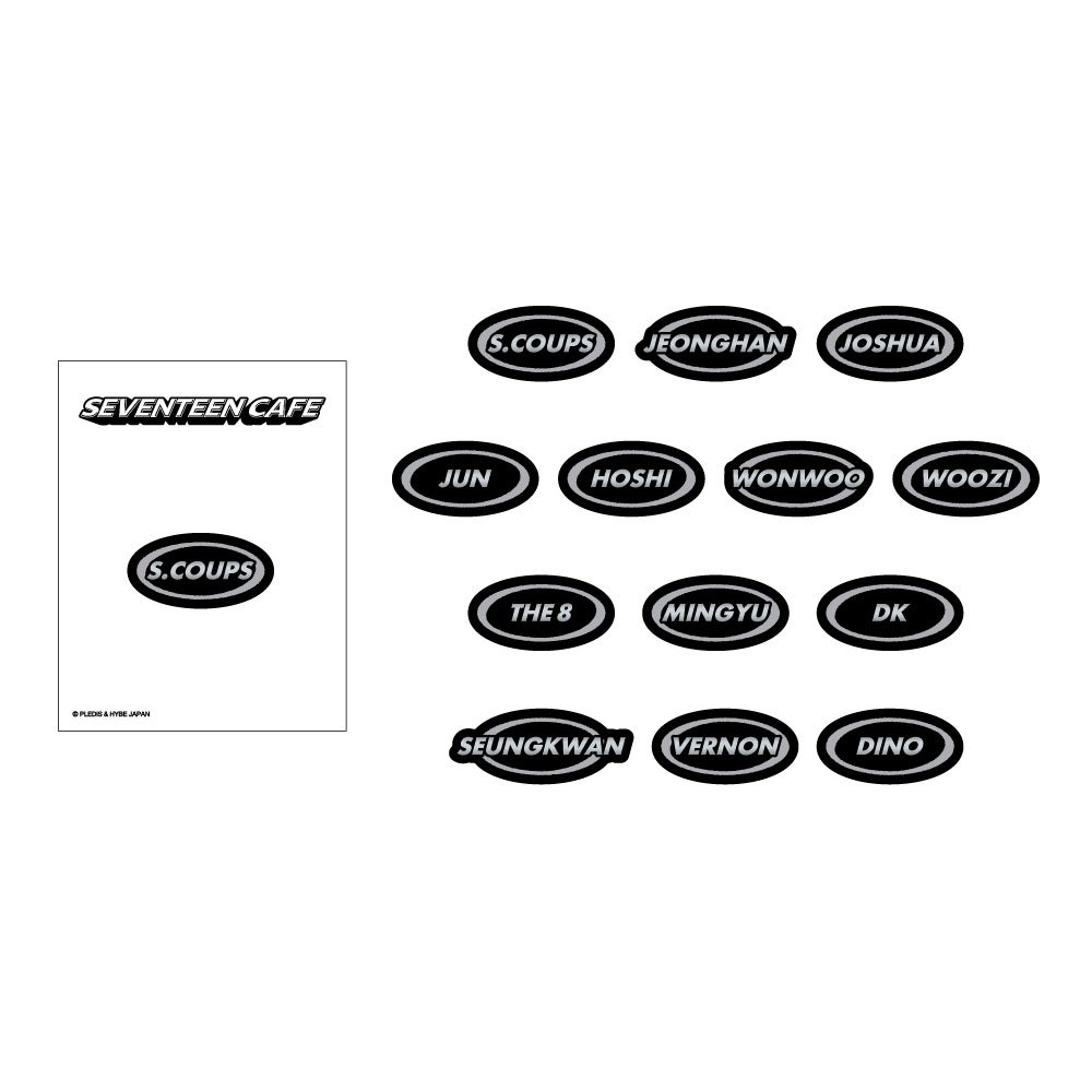 ワッペン（全13種）税込各1,320円／提供画像