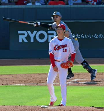広島・森下暢仁は5回4失点で降板 佐藤輝に特大3ラン被弾も勝敗は付かず 今季自身最終登板か