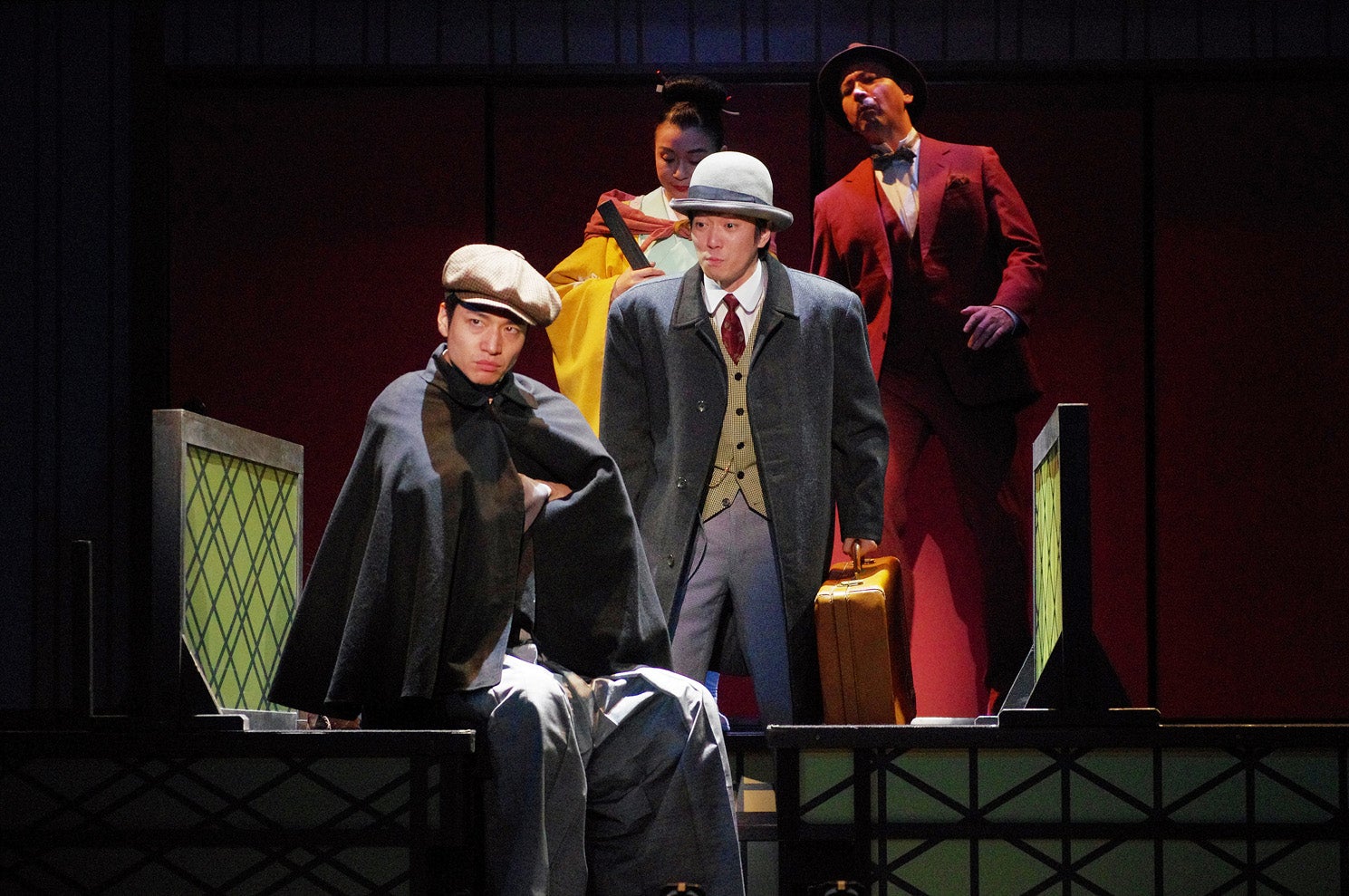 ふぉ～ゆ～福田悠太＆辰巳雄大、延期していた主演舞台開幕「お待たせしました」＜腹黒弁天町＞