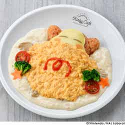 ワドルディのおひるねオムライス1,680円(提供画像)