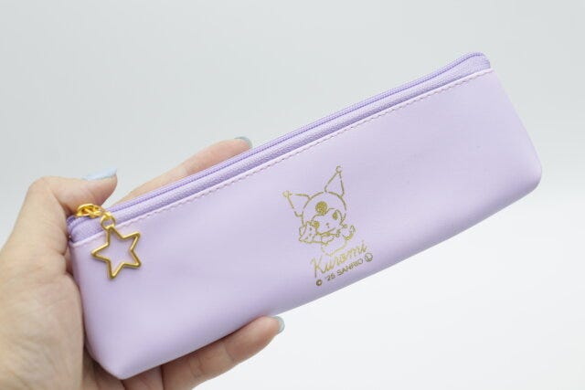 合皮スリムペンケース　デザイン