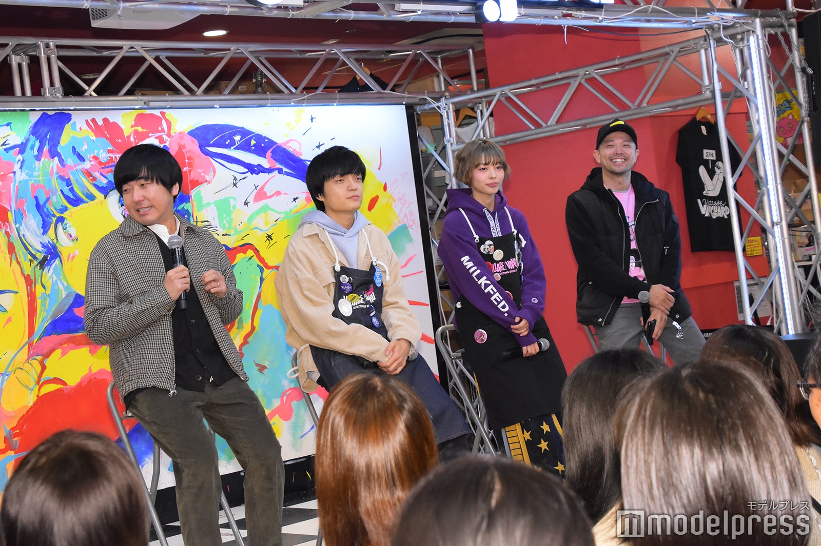 本田力、岡山天音、最上もが、後藤庸介監督（C）モデルプレス