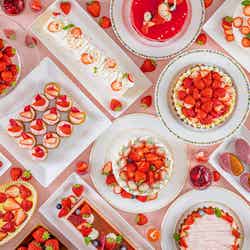 IMAIHAMA STRAWBERRY GARDEN ~スイーツ&ランチブッフェ~/画像提供:東急ホテルズ