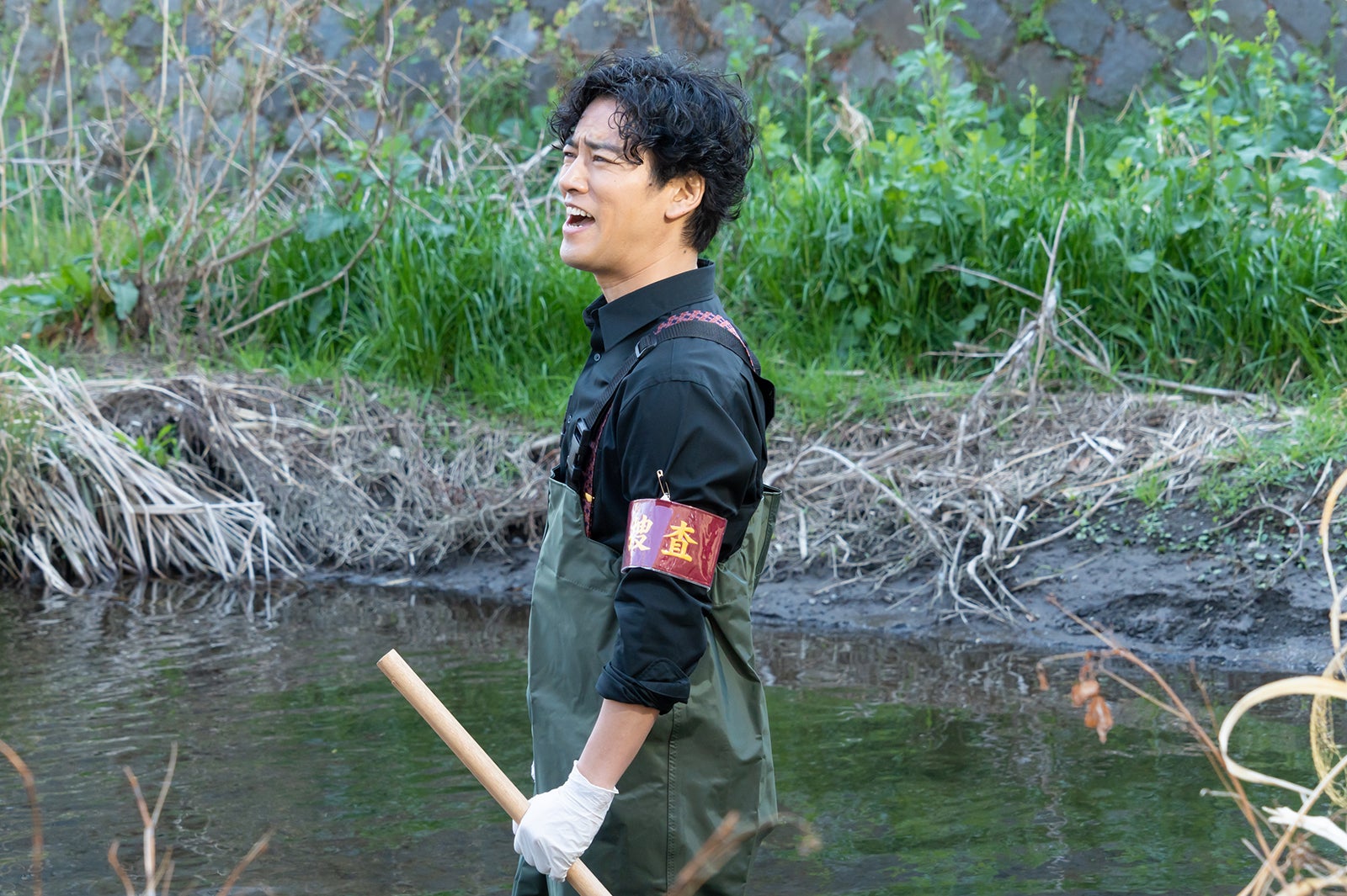 桐谷健太「ケイジとケンジ、時々ハンジ。」第2話より（C）テレビ朝日