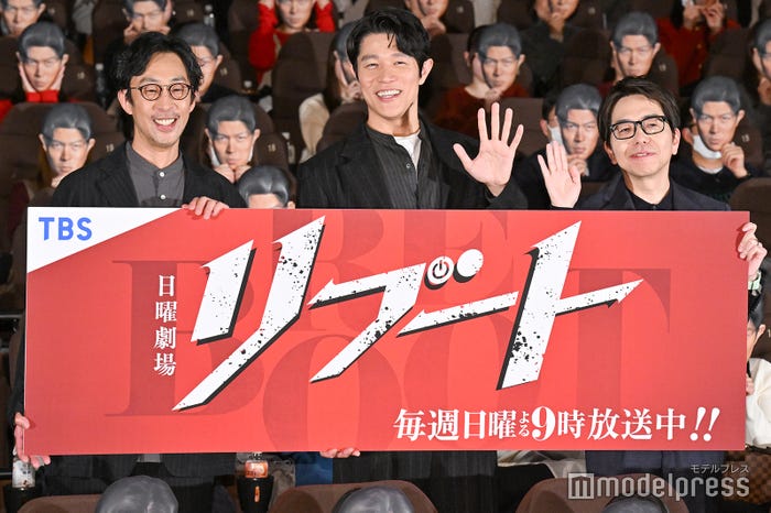 北村有起哉、鈴木亮平、黒岩勉氏(C)モデルプレス