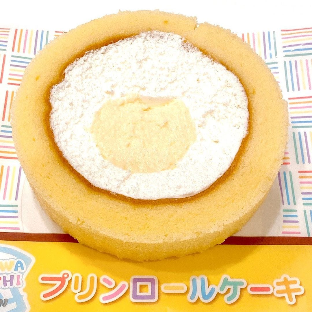 プリンロールケーキ