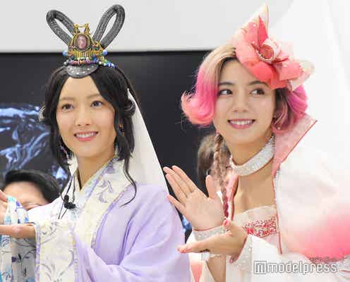 菜々緒&池田エライザ、“三太郎シリーズ”撮影の悩み告白