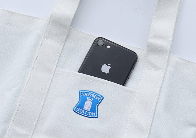 宝島社　ムック本　付録　ローソン　トートバッグ　デザイン