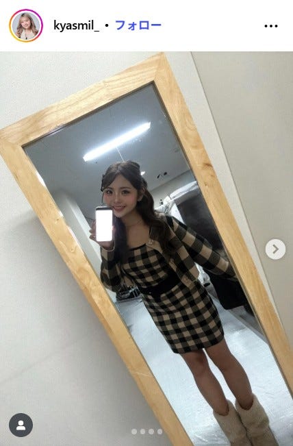 辻加純Instagramより