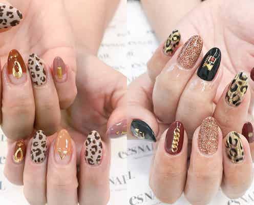 注目度No.1!レオパード柄ネイルにみんな夢中