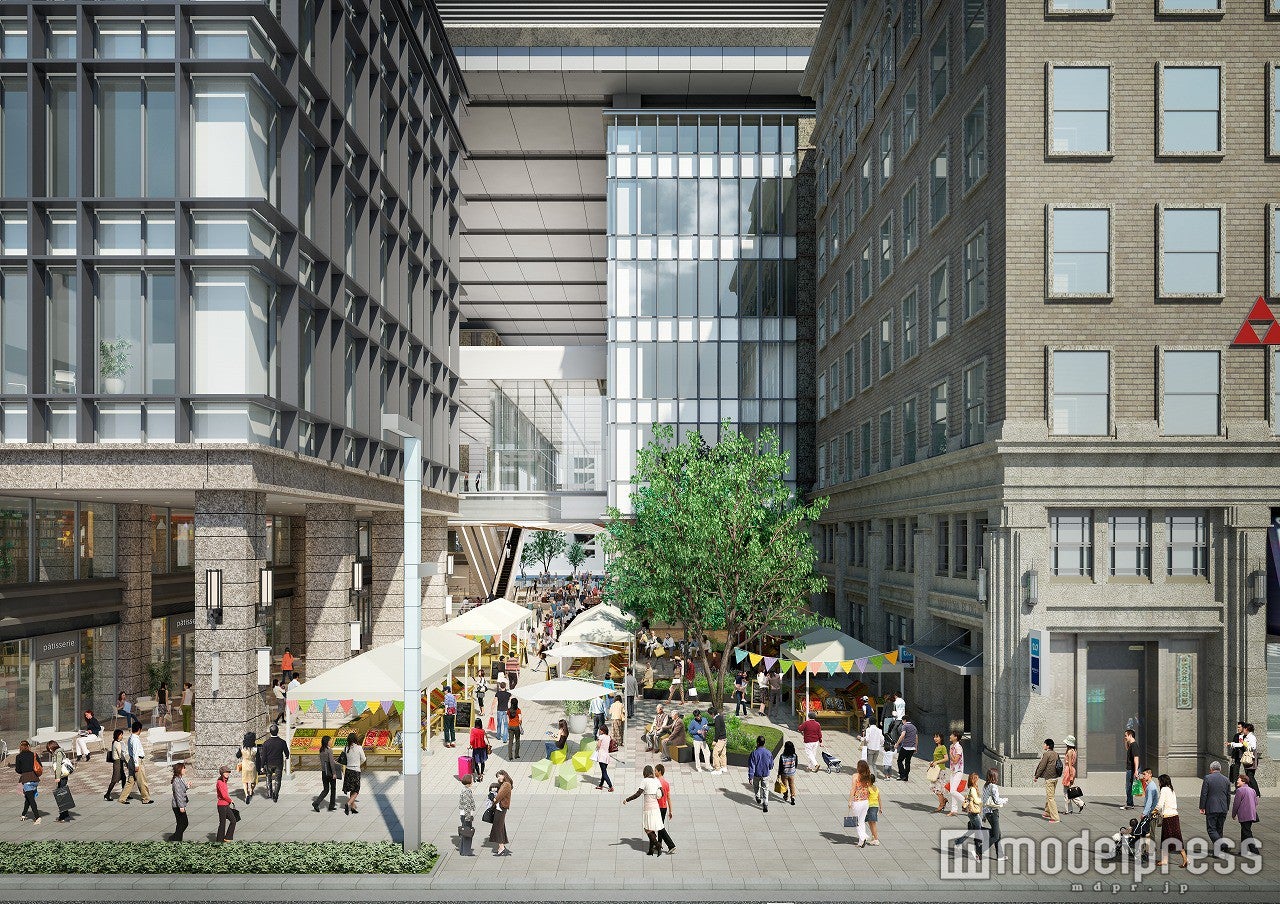 多様なオープンスペース／画像提供：日本土地建物