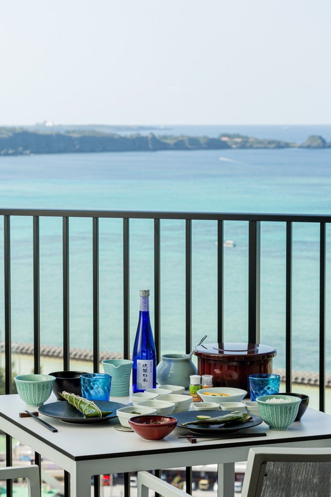 広々としたテラスでゆったりとインルームダイニング／画像提供：サンフロンティア不動産