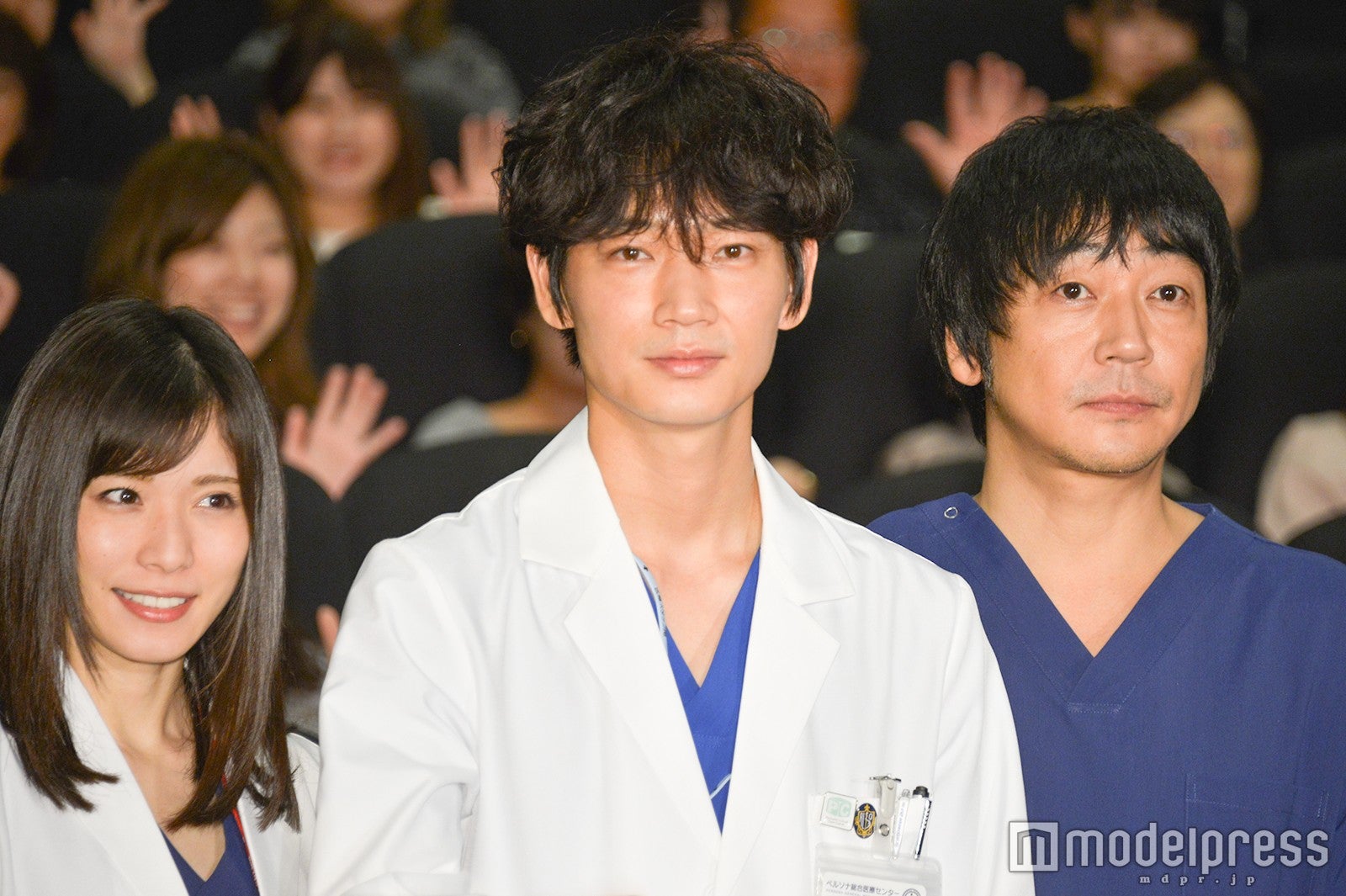 松岡茉優、綾野剛、大森南朋（C）モデルプレス