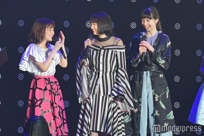 大原櫻子、広瀬すず、中条あやみ (C)モデルプレス