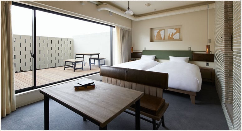 客室一例／「ホテル アンテルーム 京都」オフィシャルサイトより