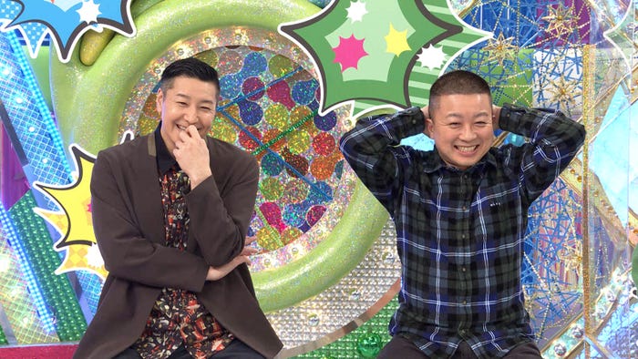 チョコレートプラネット長田庄平、松尾駿(C)テレビ朝日