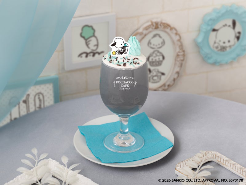ポチャッコのパルフェ　税込1,590円（C）2026 SANRIO CO., LTD. APPROVAL NO. L670170