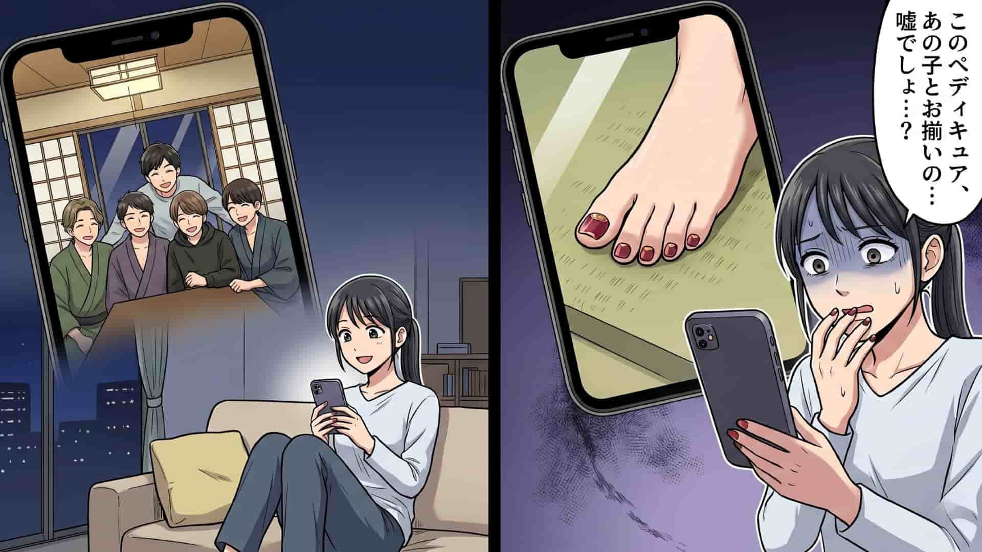 【まさかの裏切り】“男だけの旅行”のはずが...彼から届いた写真に【とんでもないもの】が写っていて！？