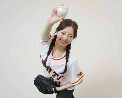 本田真凜、人生初の始球式 妹・望結「好きな人の投げ方に似てる」
