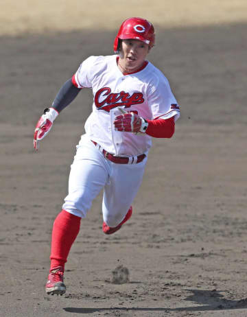 広島ドラ3・勝田 紅白戦でプロ初H＆マルチ＆1打点「理想の打撃できた」「走攻守で攻めていきたい」