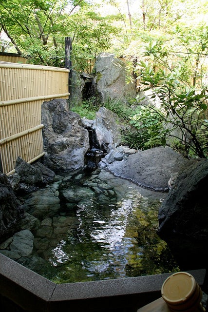 客室露天風呂／photo by awayukin