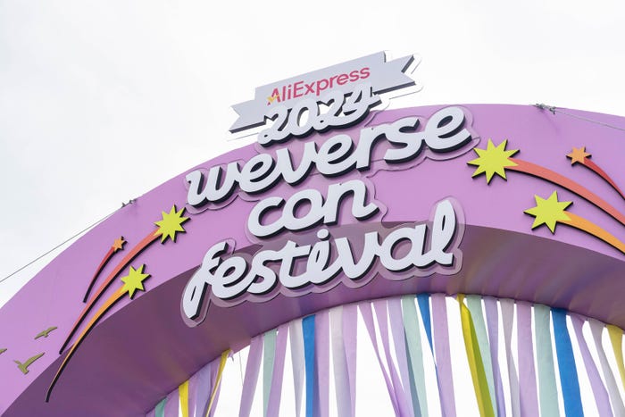 「Weverse Park」の様子(C)2024 Weverse Con Festival