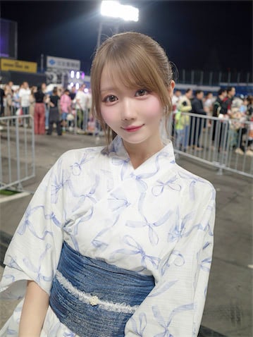 ＝LOVE 大谷映美里、反則級に可愛い浴衣姿で花火大会へ「破壊力やばい」
