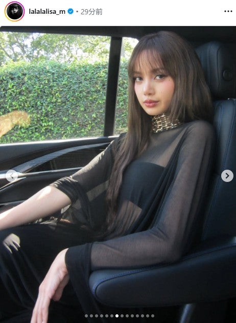 リサInstagramより