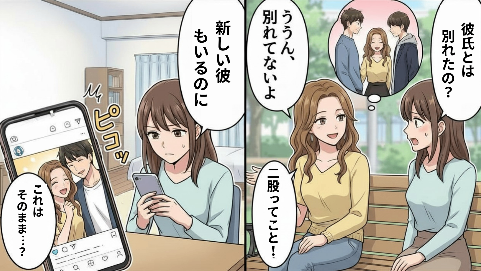 彼氏持ちなのに、先輩とも関係を持っている！？友だちが使っていた【恐るべき連絡手段】にドン引き...！