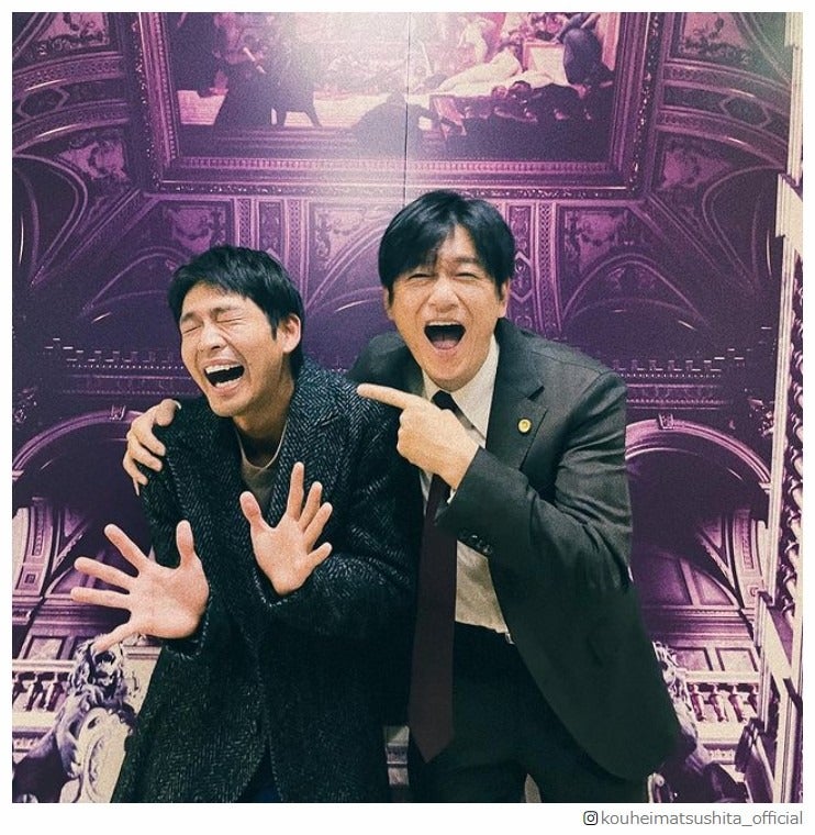 「最愛」松下洸平＆井浦新、“役真逆”仲良しショットにファン歓喜「こんな未来に期待」