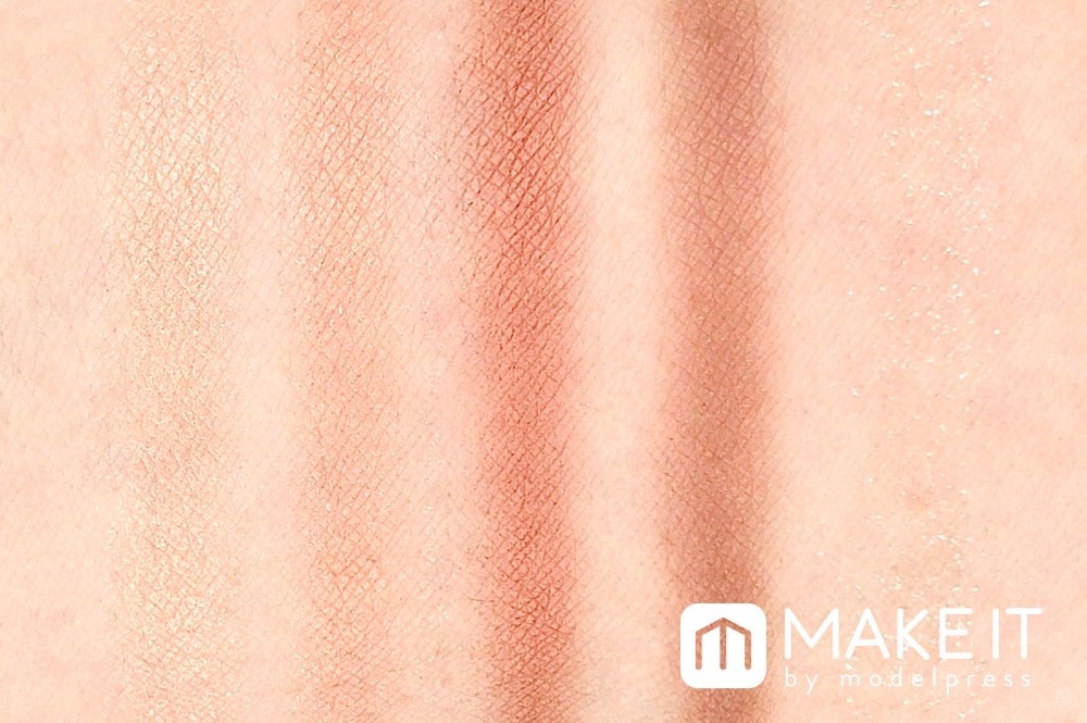 キャンメイク／パーフェクトスタイリストアイズ／19 アーバンコッパー スウォッチ (C)メイクイット