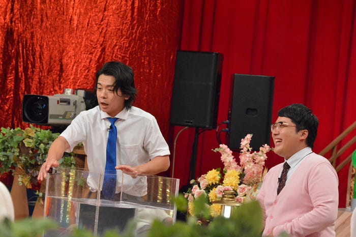 野田クリスタル、村上/マヂカルラブリー(C)読売テレビ