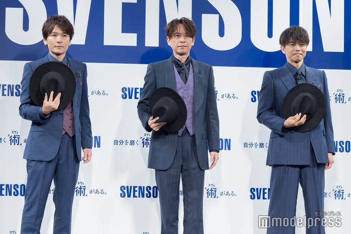 長野博、坂本昌行、井ノ原快彦(C)モデルプレス