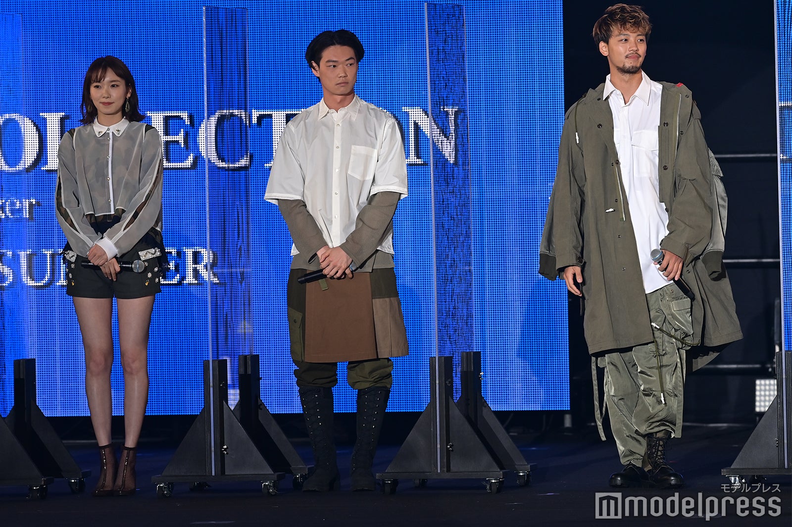 飯豊まりえ、笠松将、竹内涼真 （C）モデルプレス