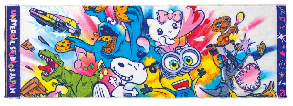 フェイスタオル1,800円（税込）／画像提供：ユニバーサル・スタジオ・ジャパン