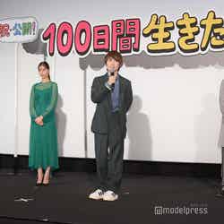 （左から）ファーストサマーウイカ、新木優子、神木隆之介、中村倫也（C）モデルプレス
