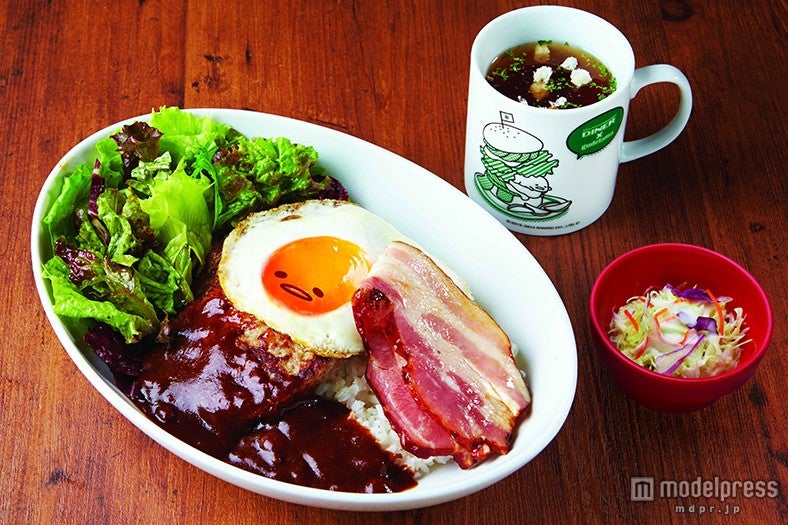 ぐでたまキッズバーガー842円（税込）／画像提供：パルコ