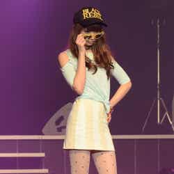 ファッションショーに登場したひなんちゅ