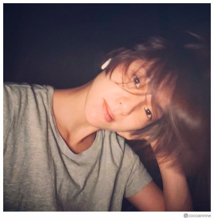 中村アン、髪色チェンジを報告 ヘアスタイルは「整えながら伸ばし中」