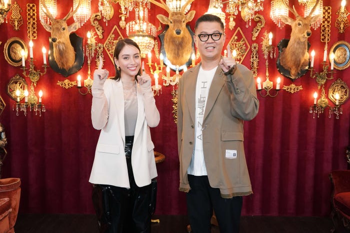 滝沢カレン、長谷川忍(C)東海テレビ