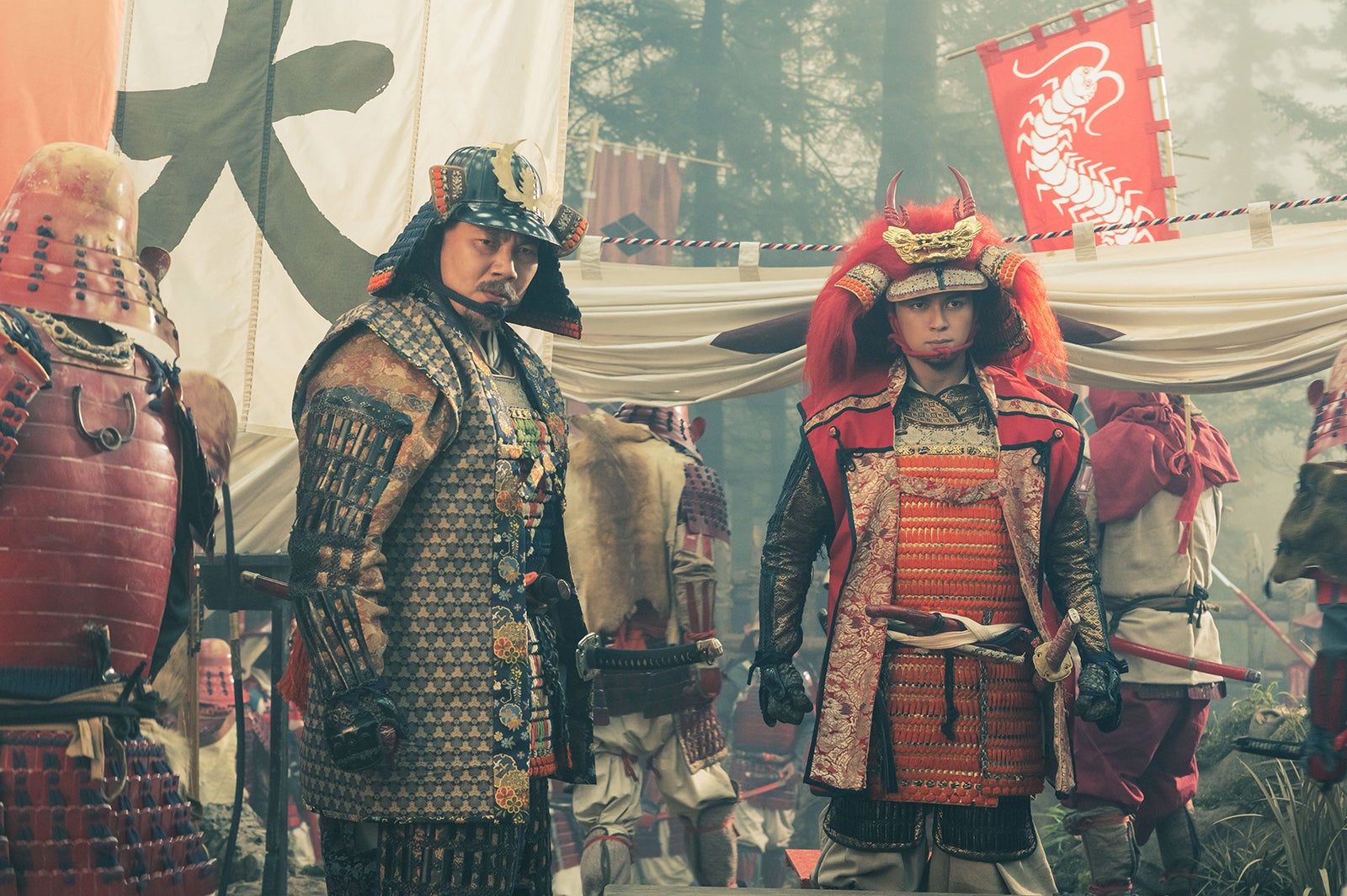 音尾琢真、眞栄田郷敦（C）NHK