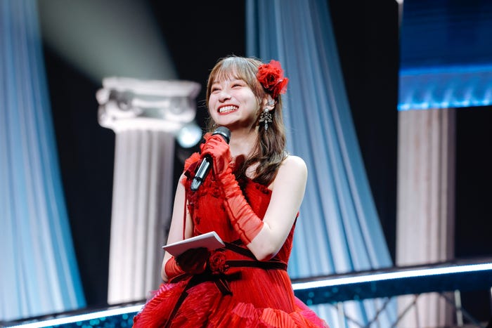 影山優佳「影山優佳卒業セレモニー」撮影:上山陽介