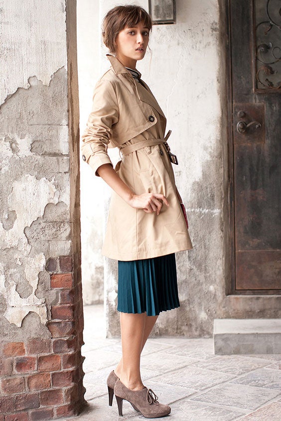 アコーディオンプリーツスカート「STYLEST」1,500円（税別）／画像提供：STYLEST