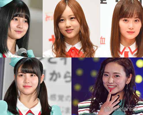 【乃木坂46「のぎおび」×「モデルプレス」コラボ】中村麗乃、星野みなみ、山下美月、伊藤理々杏、新内眞衣<6月17日~6月21日>