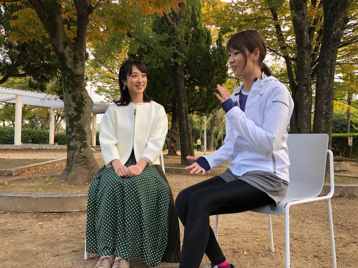 川田裕美、ytv虎谷温子アナウンサー(C)読売テレビ