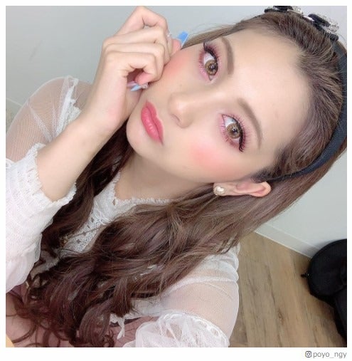 ゆきぽよ“ピンクメイク”のキュートショットに「可愛い」の声続出