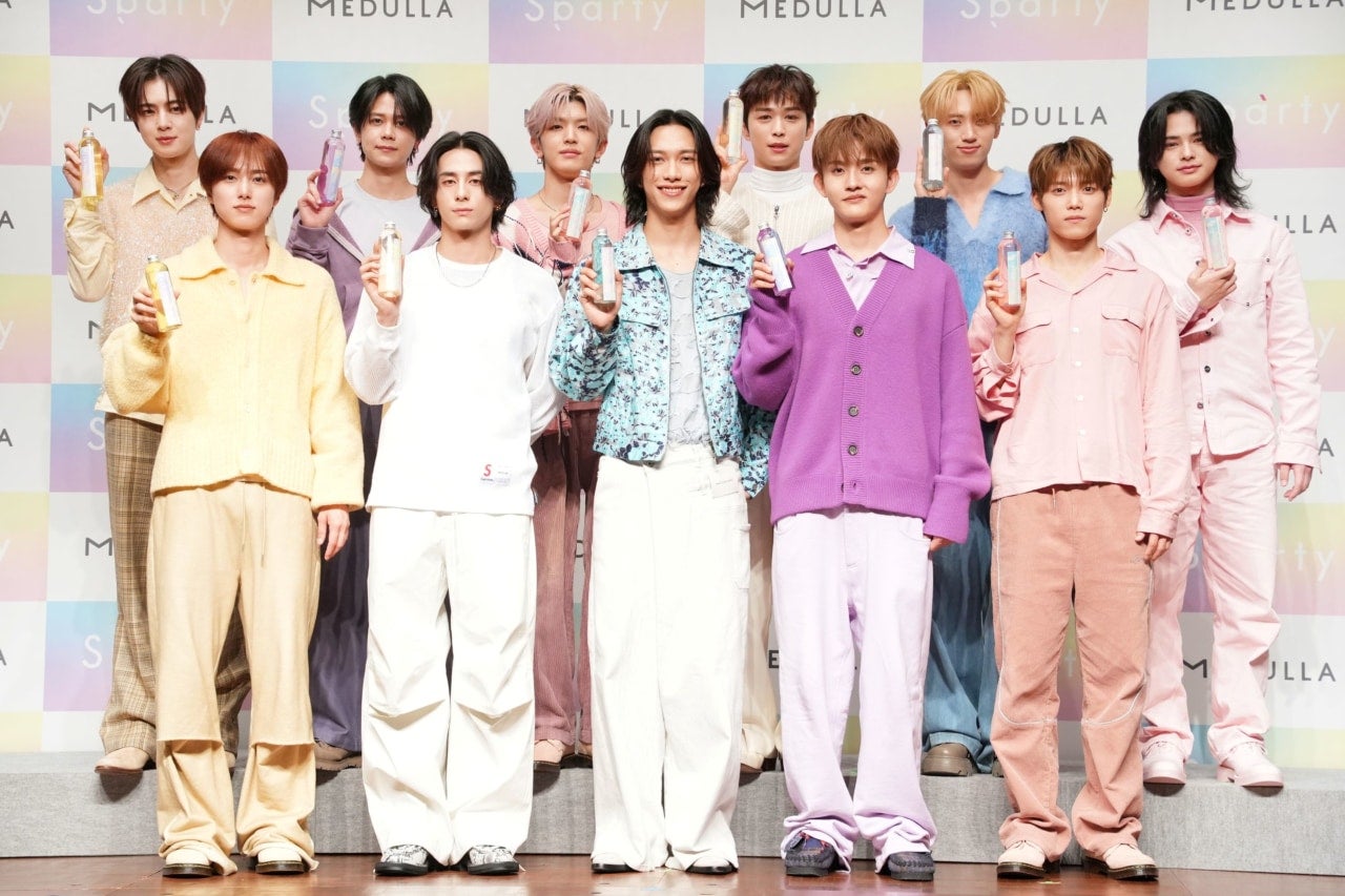 INIがMEDULLAの新ブランドキャラクターに！ 高塚大夢のサプライズバースデーも実施