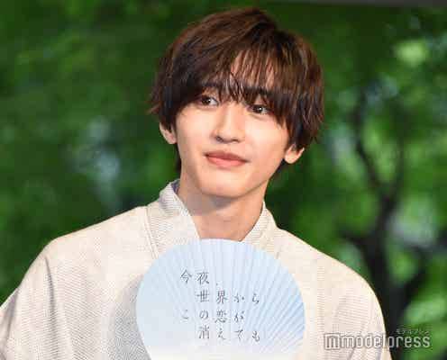 なにわ男子・道枝駿佑、忘れられない記憶は“デビュー発表”と回答も「まったく記憶にない」<今夜、世界からこの恋が消えても>